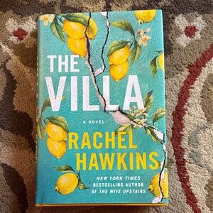 NEW The Villa Novel with Lemon Cover by Rachel Hawkins NYT BESTSELLING AUTHOR